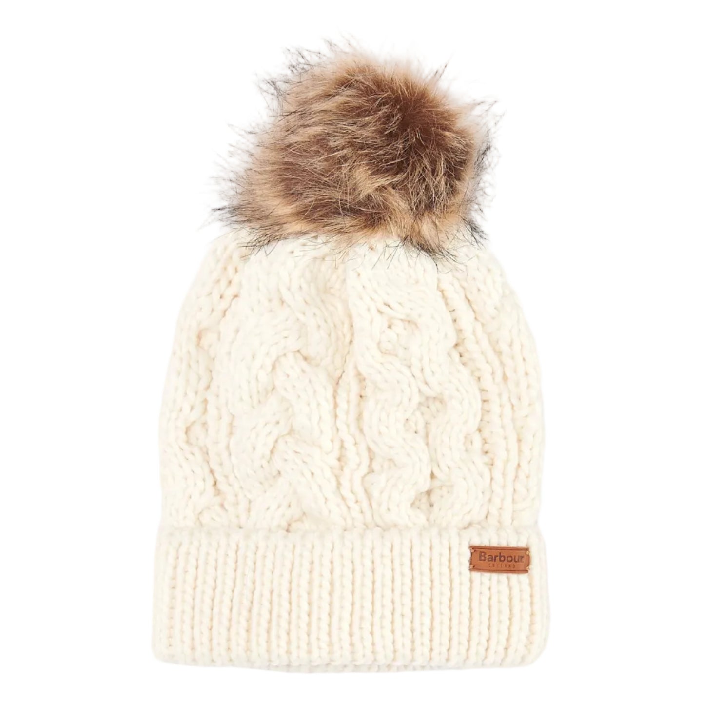 Barbour Womens Beanie Hat Penshaw Cloud