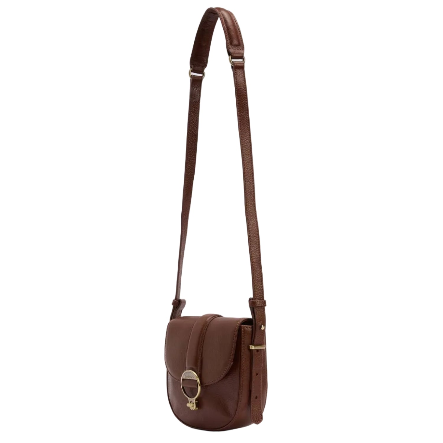 Barbour Womens Cross Body Bag Elm Leather Brown