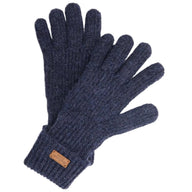 Barbour Womens Gloves Pendle Knitted Navy