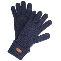 Barbour Womens Gloves Pendle Knitted Navy