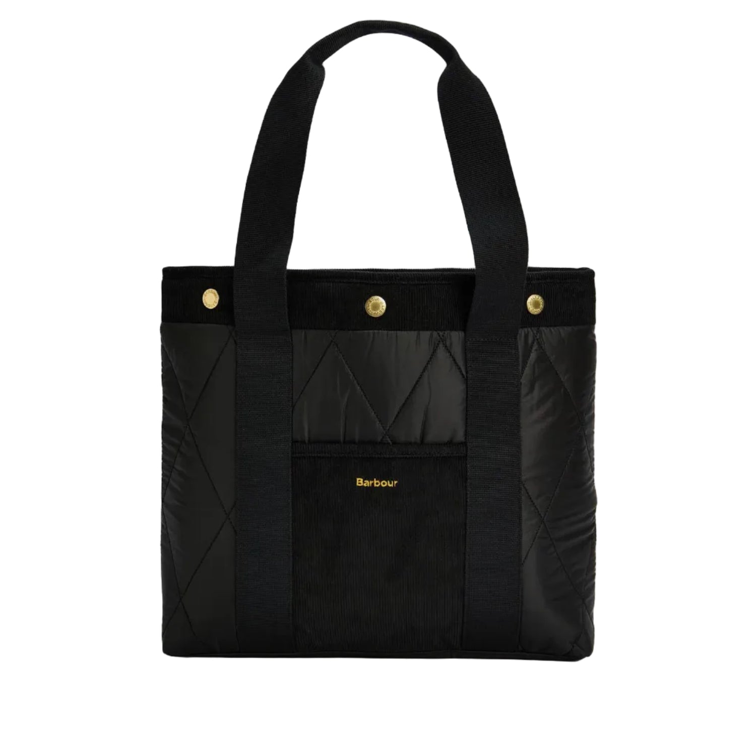 Barbour Womens Tote Bag Healy Black/Ancient