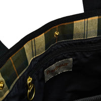 Barbour Womens Tote Bag Healy Black/Ancient