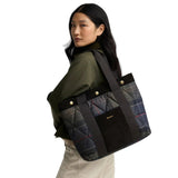 Barbour Womens Tote Bag Healy Tartan Shadow/Classic Tartan