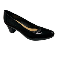Bioeco Womens Shoe 5527 Black Patent - Donaghys