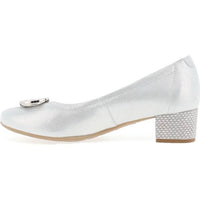 Bioeco women's silver leather shoe