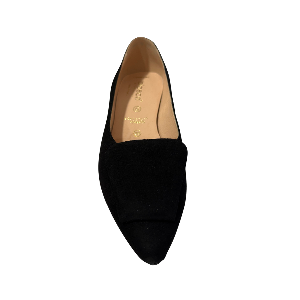 Bioeco Womens Shoe 1114 Black Suede