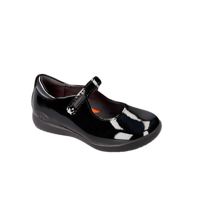 Biomecanics Girls School Shoe 181120-C Black - Donaghys