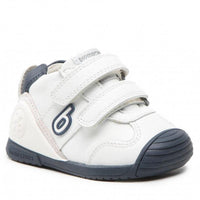 Biomecanics Boys Shoe 221001-A Blanco Azul - Donaghys