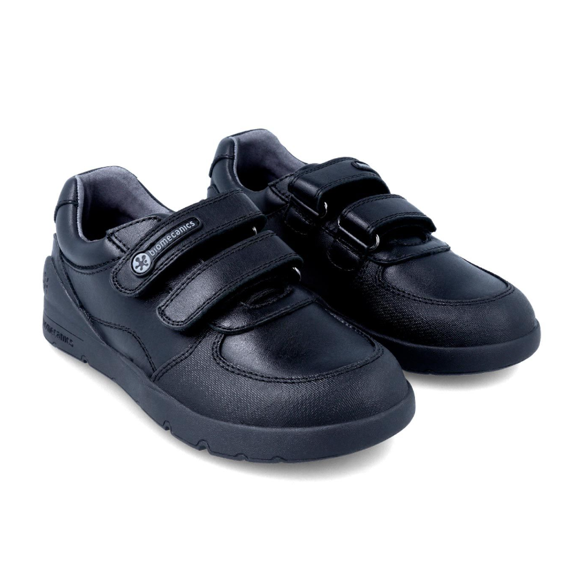 Biomecanics Boys School Shoe 231016-A Black