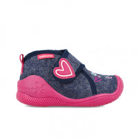 Biomecanics Girls Slipper 241151-A Azul Marino
