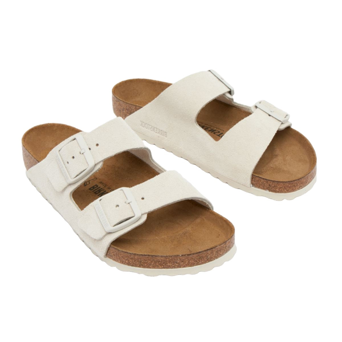 Birkenstock Womens Sandal Arizona Antique White