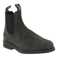Blundstone women's black leather Chelsea boot with elasticated