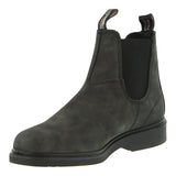 Blundstone women's black leather Chelsea boot with elasticated