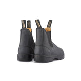 Blundstone women's black leather Chelsea boot with elasticated