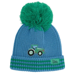 Lighthouse Boys Bobble Hat Bobbie Green Tractor