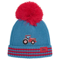Lighthouse Boys Bobble Hat Red Tractor