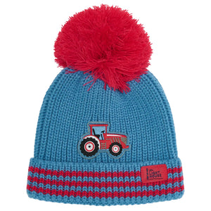 Lighthouse Boys Bobble Hat Red Tractor