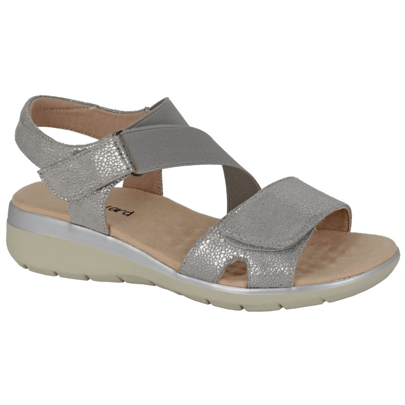Skechers best sale silver sandals