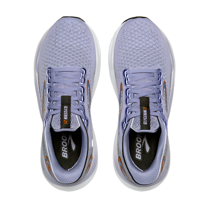 Brooks Womens Trainer Glycerin 21 Lavender Black Copper