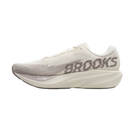 Brooks Womens Trainer Ghost Amp Arctic Wolf/Dove/Pink