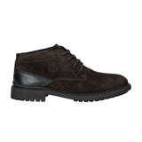 Bugatti men's dark brown leather ankle boots