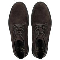 Bugatti men's dark brown leather ankle boots