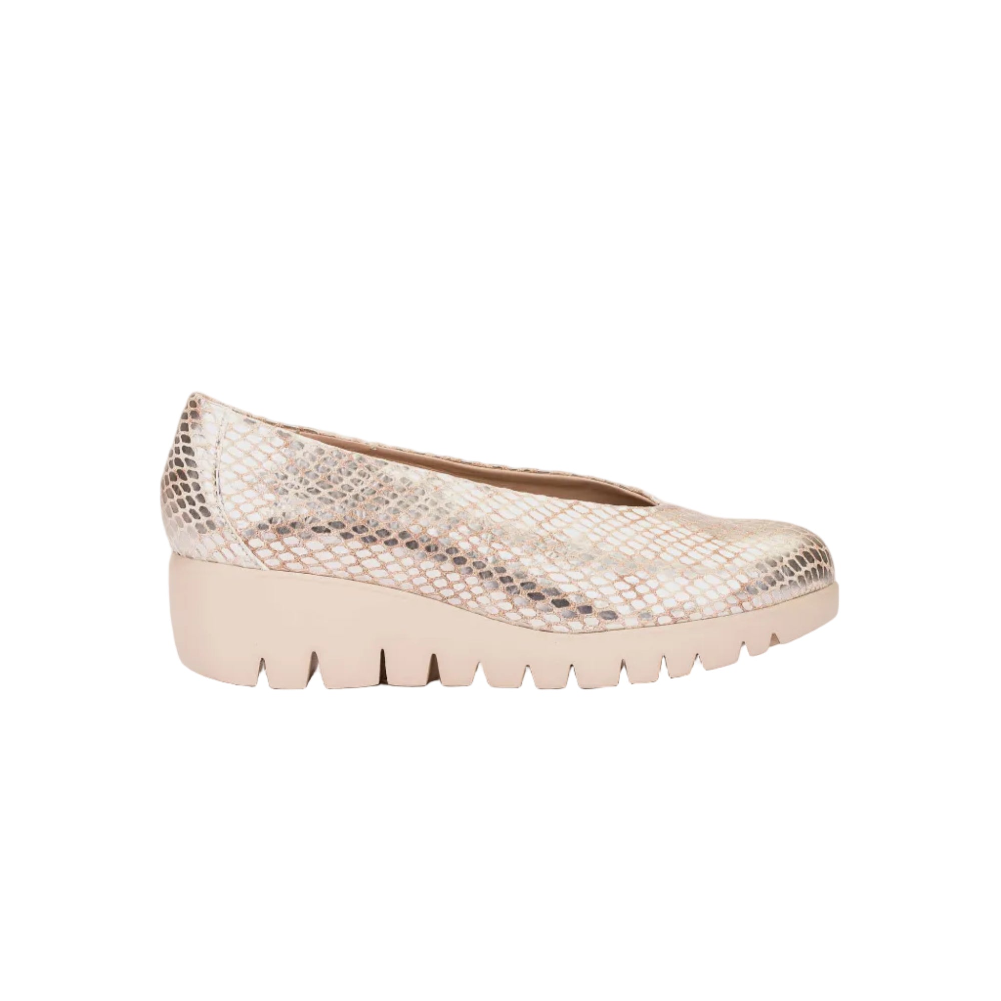 Wonders Womens Shoe C-33100 Champagne