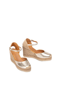 Unisa Womens Wedge Sandals Castilla Platino