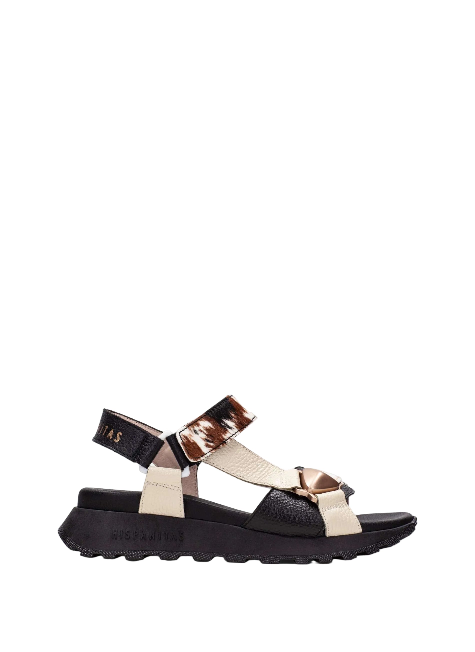 Hispanitas Womens Sandal CHV264807 Buttter/Black