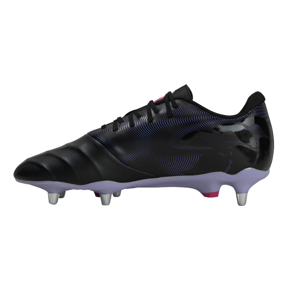 Canterbury Adults Rugby Boots Phoenix Genesis Team SG AU Black Purple Donaghys