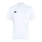 Canterbury Mens Club Dry Polo T-Shirt White