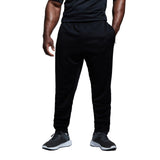Canterbury Mens Stretch Tapered Poly Knit Pants Black - Donaghys