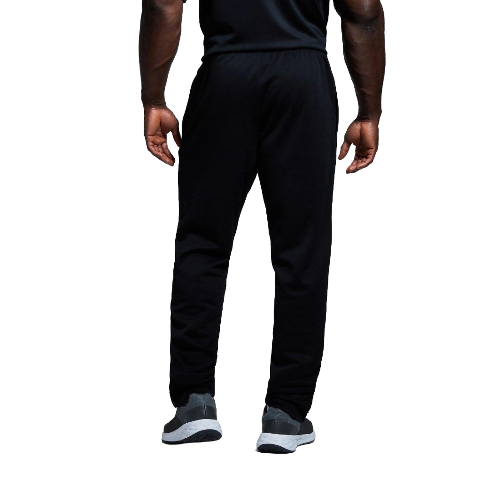 Canterbury Mens Stretch Tapered Poly Knit Pants Black - Donaghys