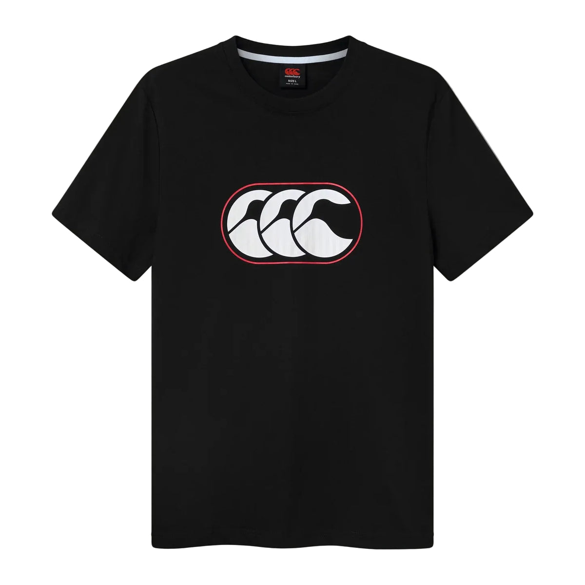 Canterbury Mens T-Shirt Rakaia 2.0 Black