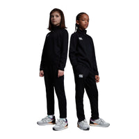 Canterbury Kids Stretch Tapered Poly Knit Black - Donaghys