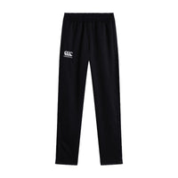 Canterbury Kids Stretch Tapered Poly Knit Black - Donaghys
