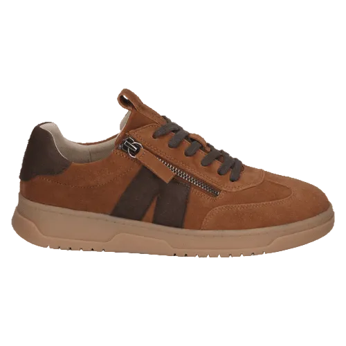 Caprice Womens Trainer 9-23608-45 Cognac Combination