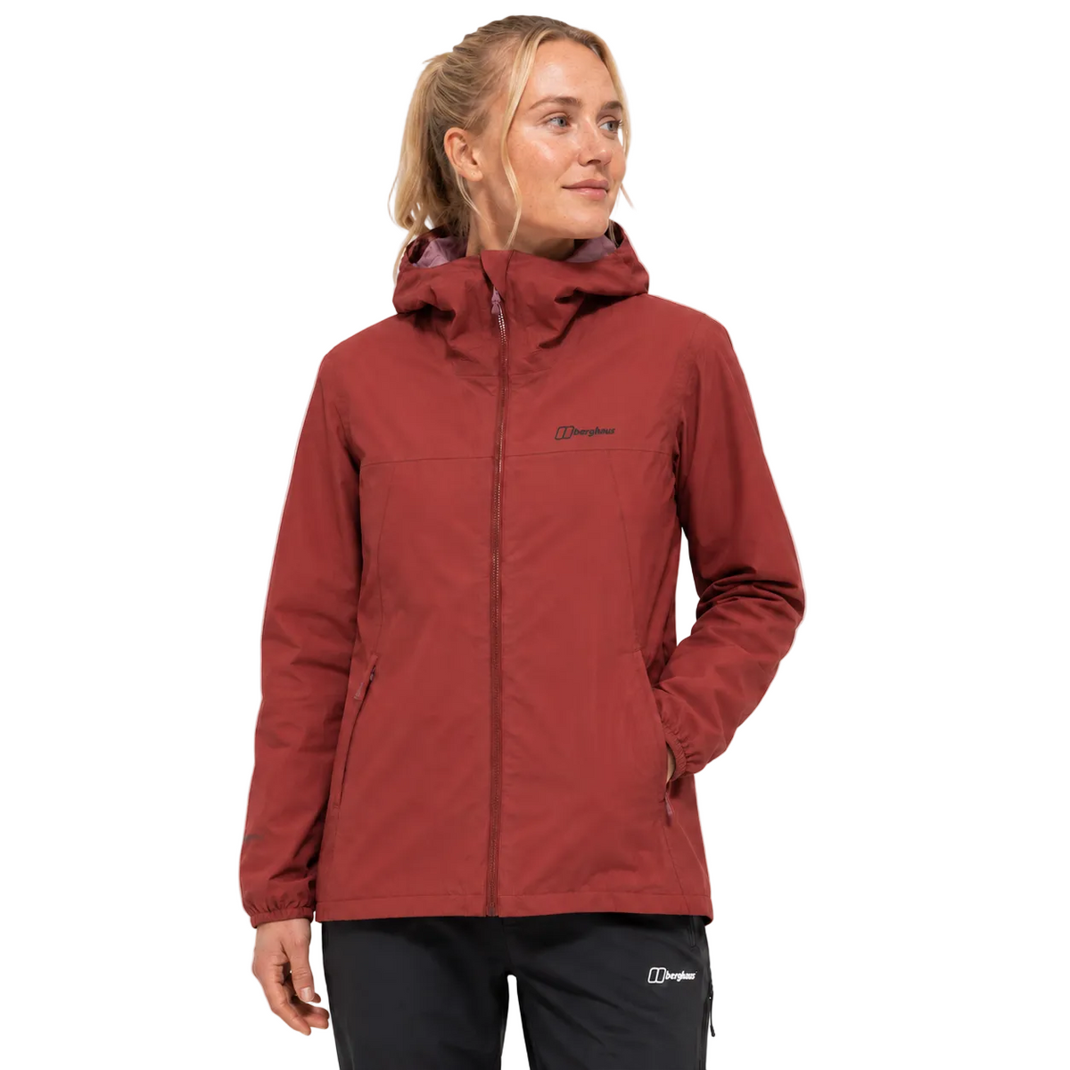 Berghaus Deluge Pro 3.0 women's red insulated waterproof jacket