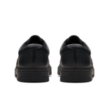 Clarks Boys School Shoe Lorcam Loop Y Black Leather