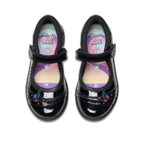Clarks Girls Shoe Relda Spark K. Black Patent
