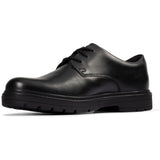 Clarks Boys School Shoe Loxham Derby Y Black - Donaghys