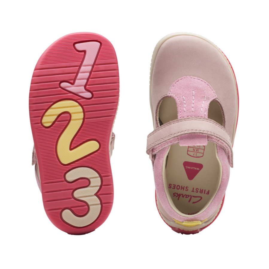 Clarks sales dusty pink