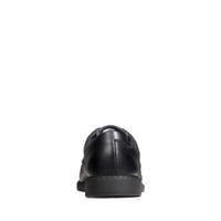 Clarks Boys School Shoe Scala Loop K Black Leather - Donaghys