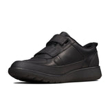 Clarks Boys School Shoe Scape Flare Y Black - Donaghys