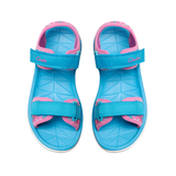 Clarks Girls Sandal Surfing Tide K Hot Pink/Blue