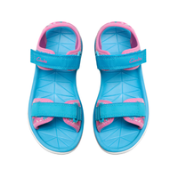 Clarks Girls Sandal Surfing Tide K Hot Pink/Blue