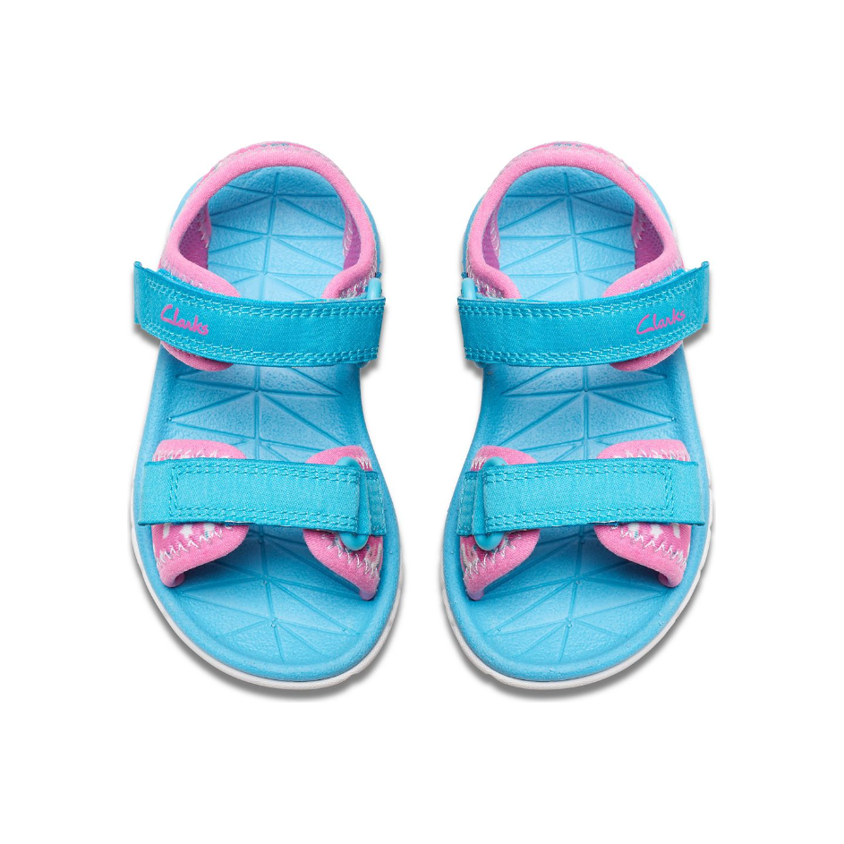 Clarks Girls Sandal Surfing Tide T. Hot Pink
