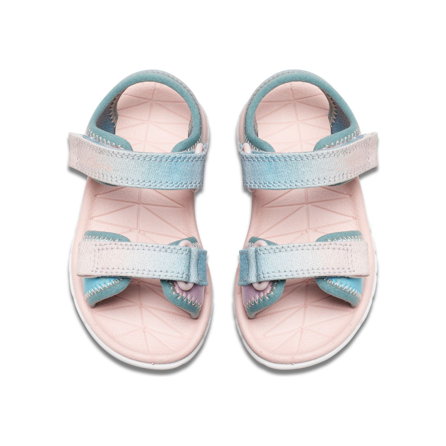 Clarks Girls Sandal Surfing Tide T. Pastel Donaghys