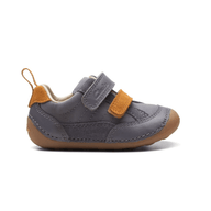 Clarks Boys First Shoes Tiny Fawn T Grey - Donaghys