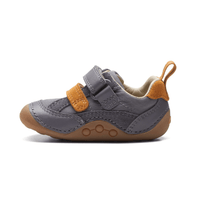 Clarks Boys First Shoes Tiny Fawn T Grey - Donaghys